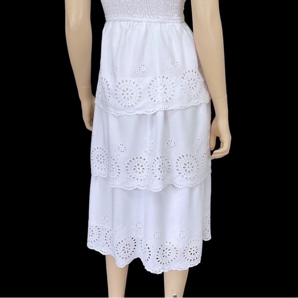 Jessica Simpson White Eyelet Dress - Picture 8 of 14
